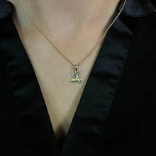 Load image into Gallery viewer, 9ct Gold Honeybee Pendant
