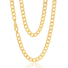 Load image into Gallery viewer, 9ct Yellow Gold 55cm Curb Chain