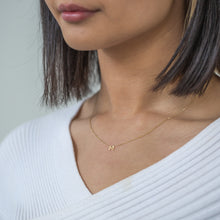 Load image into Gallery viewer, 9ct Yellow Gold Initial &quot;M&quot; Pendant on 43cm Chain