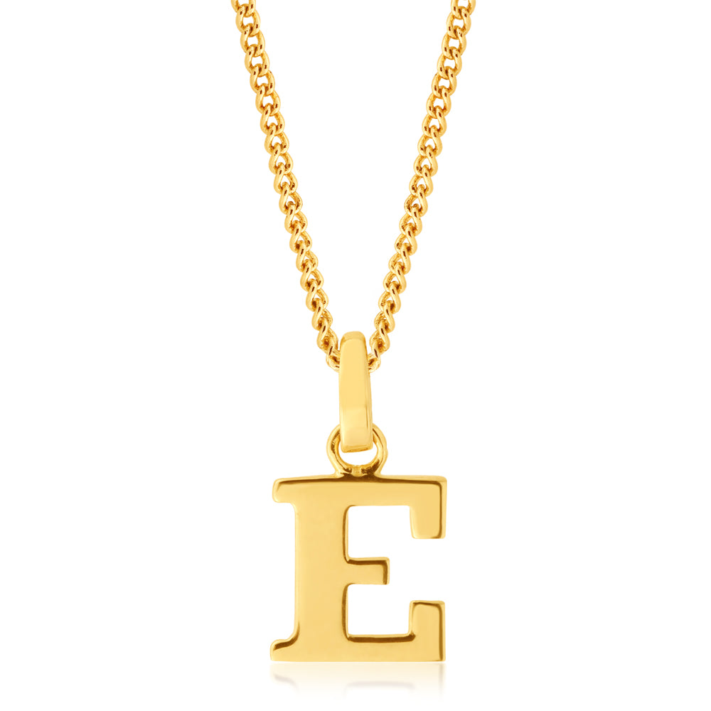 9ct Yellow Gold Initial