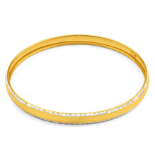 Load image into Gallery viewer, 9ct Radiant Yellow Gold Silver Filled Bangle