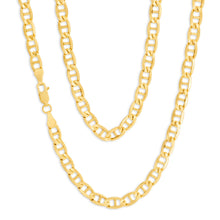 Load image into Gallery viewer, 9ct Charming Yellow Gold Silver Filled Anchor Chain