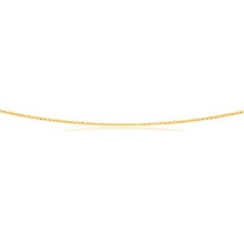 Load image into Gallery viewer, 9ct Delightful Yellow Gold Silver Filled Belcher Chain