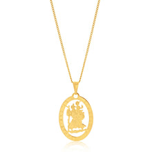 Load image into Gallery viewer, 9ct Yellow Gold Silver Filled Christopher Pendant