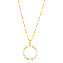 Load image into Gallery viewer, 9ct Yellow Gold Silver Filled Circle of Life Pendant