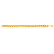 Load image into Gallery viewer, Gold Filled Double Curb 19cm 120 Gauge Bracelet