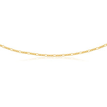 Load image into Gallery viewer, 9ct Gold Filled  Figaro 50cm Chain 80 Gauge