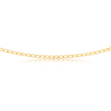 9ct Yellow Gold Filled 50cm Curb Chain