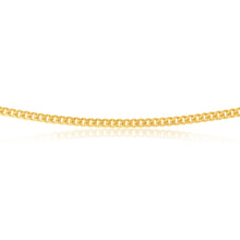 Load image into Gallery viewer, 9ct Yellow Gold Filled 50cm Curb Chain