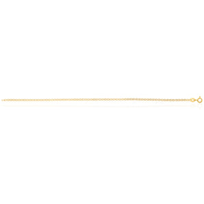9ct Yellow Gold Filled 19cm Anchor Bracelet