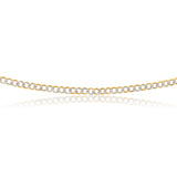 Silverfilled Curb 45cm Necklace
