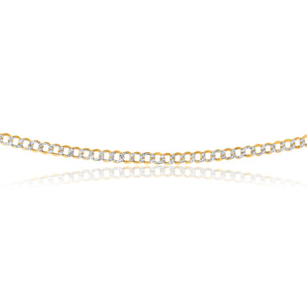 Silverfilled Curb 45cm Necklace