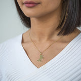 9ct Yellow Gold Silver Filled Horse Pendant