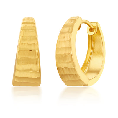 Shia Gold Huggie Earrings