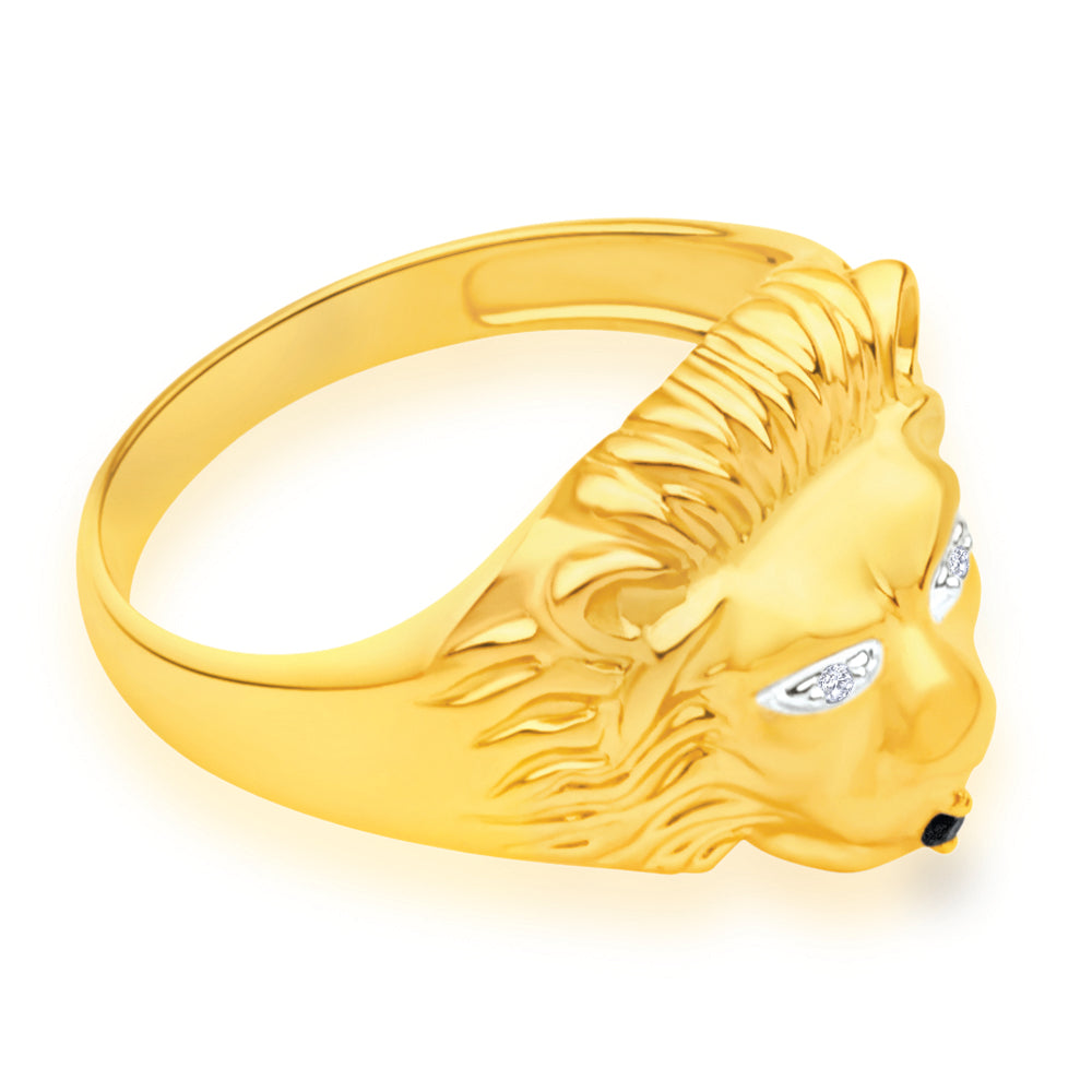 Buy Dark Lion gold Lion Ring. Mens Signet Ring. Animal Ring Band. Promise  Ring for Him. Unique Design. Handmade by Kochut Online in India - Etsy