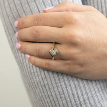 Load image into Gallery viewer, 9ct Yellow Gold Diamond Luxurious Ring
