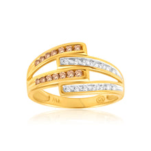 Load image into Gallery viewer, Australian Diamond 9ct Yellow Gold Diamond Ring