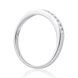 9ct White Gold 1/5 Carat Delightful Diamond Ring