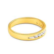 Load image into Gallery viewer, 1/2 Carat Flawless Cut 18ct Yellow Gold Diamond Ring