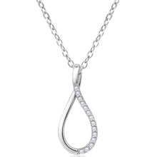 Load image into Gallery viewer, 9ct Magnificent White Gold Diamond Pendant
