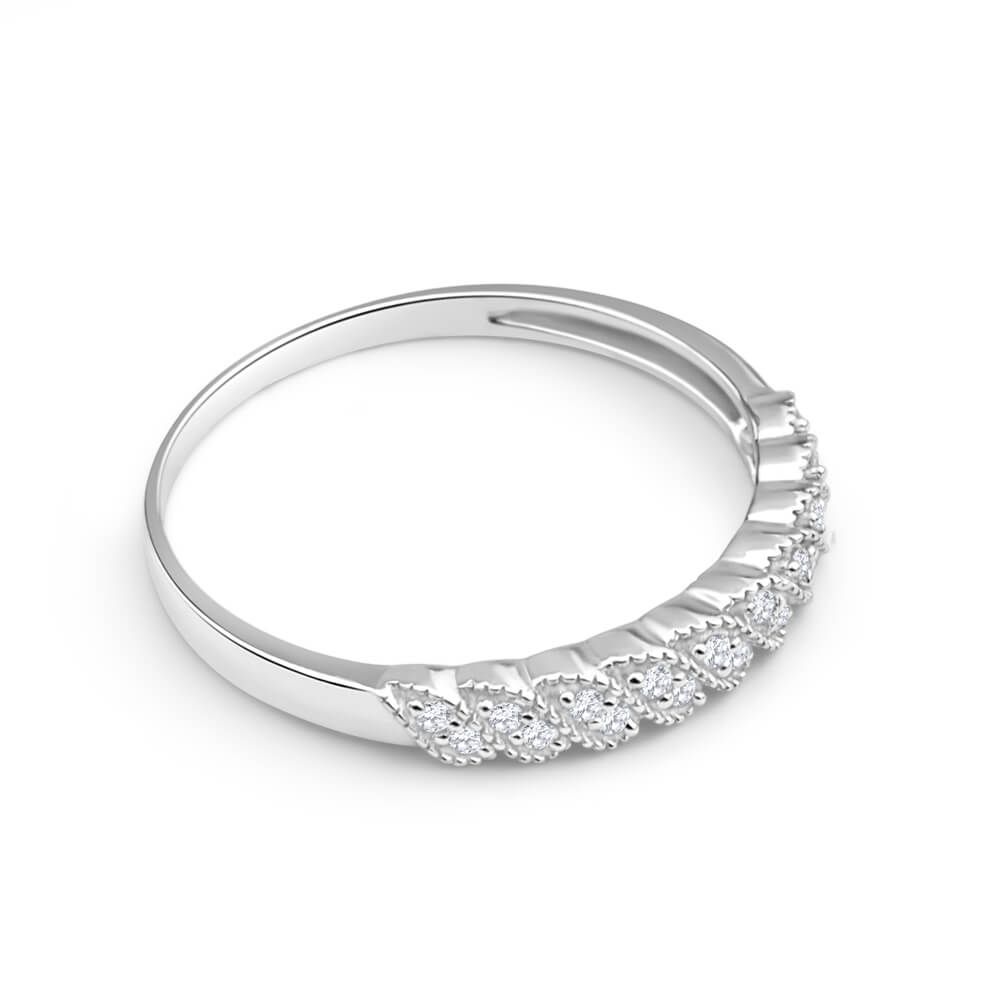9ct White Gold Opulent Diamond Ring