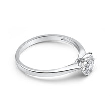 Load image into Gallery viewer, 18ct White Gold Ring With 0.25 Carats Of Claw Set Diamonds