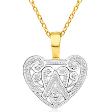 Load image into Gallery viewer, 9ct Yellow Gold Delightful Diamond Pendant