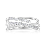 9ct White Gold 1/4 Carat Diamond Ring