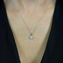 Load image into Gallery viewer, 9ct White Gold Diamond Pendant