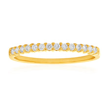 Load image into Gallery viewer, 18ct Yellow Gold Ring With 0.15 Carats Of Diamonds