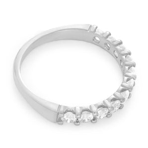 0.40 Carat Diamond "Eden" Eternity Ring in 18ct White Gold
