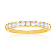 Load image into Gallery viewer, 18ct Yellow Gold Ring With 3/8 Carats Of Diamonds