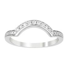 Load image into Gallery viewer, 9ct White Gold Diamond Ring With 1/5 Carat of 21 Brilliant Cut Diamonds