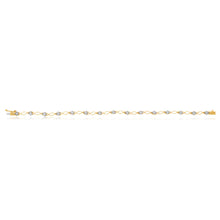 Load image into Gallery viewer, 9ct Superb Yellow Gold Diamond 17.5cm Bracelet with 15 Brilliant Diamonds