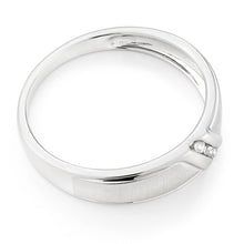 Load image into Gallery viewer, 9ct White Gold Mens Ring With 0.5 Carat Of Diamonds