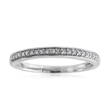 Load image into Gallery viewer, 9ct White Gold Diamond Eternity Ring with 22 Brilliant Diamonds