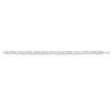 Sterling Silver 18.5cm Diamond Bracelet