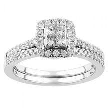 Load image into Gallery viewer, SEAMLESS LOVE 9ct White Gold Dress Ring with 0.60 Carat of Diamonds
