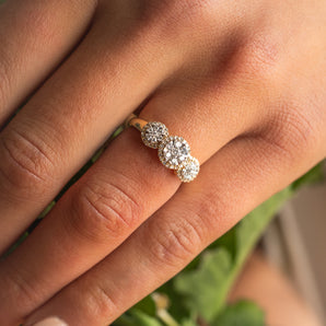 Luminesce Lab Grown 0.45 Carat Diamond Ring in 9ct Yellow Gold