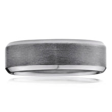 Load image into Gallery viewer, Flawless Cut Titanium 7mm Ring