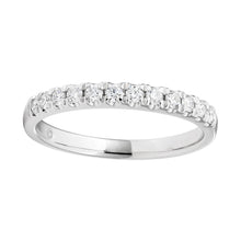Load image into Gallery viewer, Flawless Cut Platinum 1/4 Carat Diamond Eternity Band