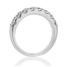 Load image into Gallery viewer, Flawless Cut Platinum 1 Carat Diamond Eternity Band