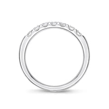 Load image into Gallery viewer, Memoire 18ct White Gold 1/2 Carat Diamond Odessa Eternity Ring