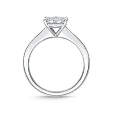 Load image into Gallery viewer, Memoire 18ct White Gold 0.30 Carat Diamond Bouquet Solitaire Ring