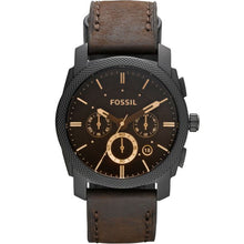 Load image into Gallery viewer, Fossil FS4656 Machine CMulti-Function  Brown Leather