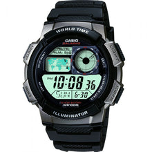 Load image into Gallery viewer, Casio AE1000W-1B World Time Watch