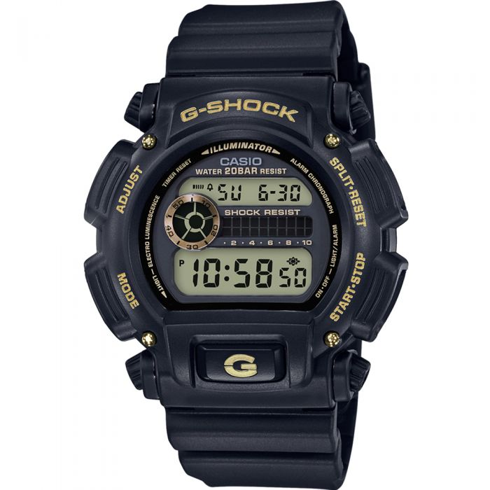 G-Shock DW-9052GBX-1A9DR Black and Gold Digital Watch