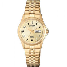 Load image into Gallery viewer, Citizen EQ2002-91P Gold Ladies Watch