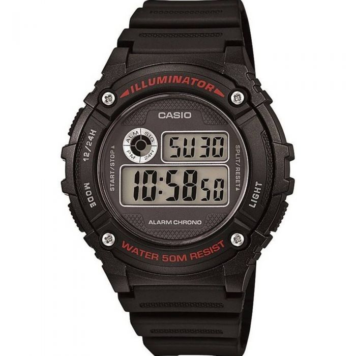 Casio Digital Alarm W216H-1A Unisex watch