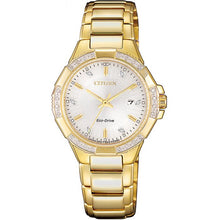 Load image into Gallery viewer, Citizen Eco-Drive Diamond EW2462-51A Gold Stainless Steel Womens Watch